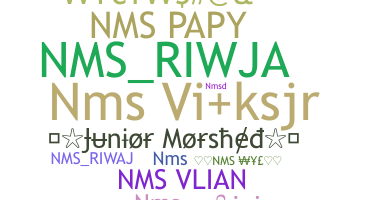 Smeknamn - nms