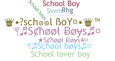 Smeknamn - SchoolBoys