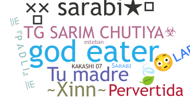 Smeknamn - Sarabi