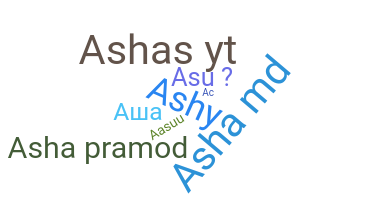 Smeknamn - AsHA