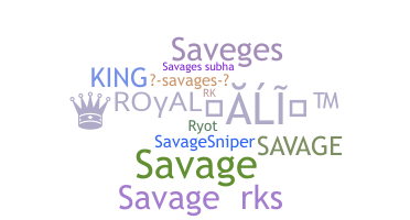 Smeknamn - Savages