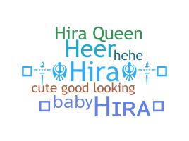 Smeknamn - Hira