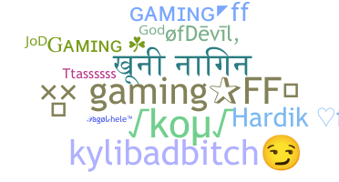 Smeknamn - Gamingff