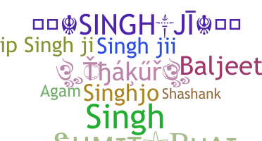Smeknamn - Singhji