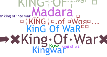 Smeknamn - KingOfWar