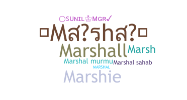 Smeknamn - Marshal