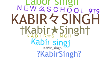 Smeknamn - KabirSingh