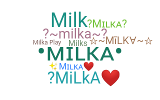 Smeknamn - Milka