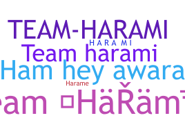 Smeknamn - Teamharami
