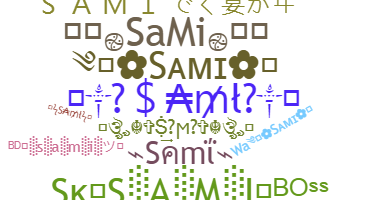 Smeknamn - Sami