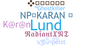 Smeknamn - Npkaran
