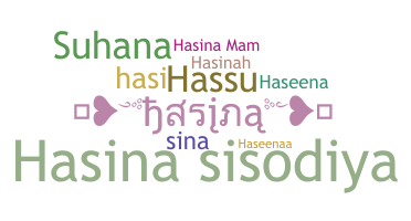 Smeknamn - Hasina