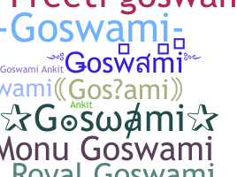 Smeknamn - Goswami
