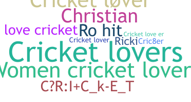 Smeknamn - Cricket
