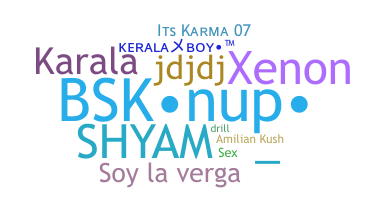 Smeknamn - KeralaBoy