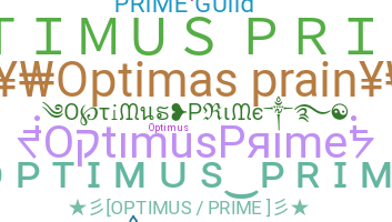 Smeknamn - OptimusPrime