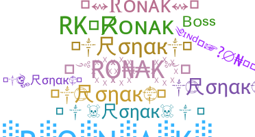 Smeknamn - Ronak
