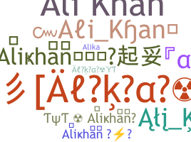 Smeknamn - Alikhan