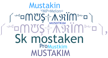 Smeknamn - Mustakim