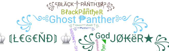 Smeknamn - BlackPanther
