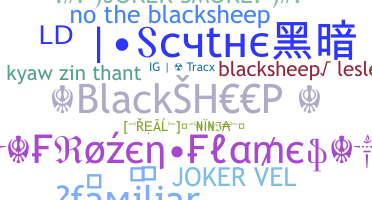 Smeknamn - blacksheep
