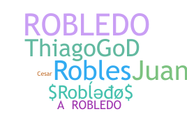 Smeknamn - Robledo