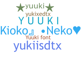 Smeknamn - Yuuki