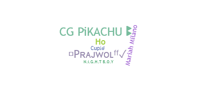 Smeknamn - CGpikachu