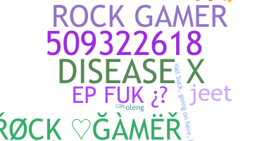 Smeknamn - Rockgamer