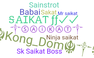 Smeknamn - Saikat