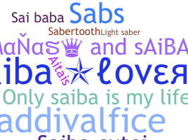 Smeknamn - Saiba
