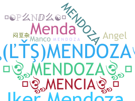 Smeknamn - Mendoza