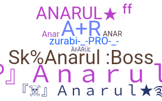 Smeknamn - Anarul