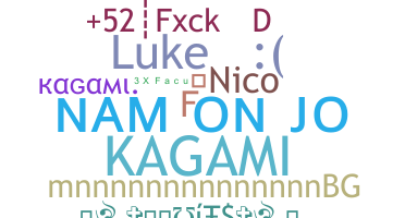 Smeknamn - Kagami