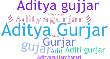 Smeknamn - Adityagurjar