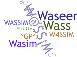 Smeknamn - Wassim