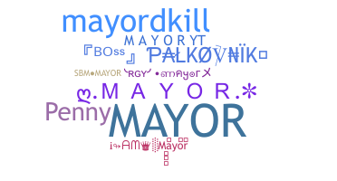 Smeknamn - Mayor