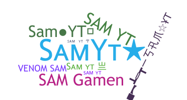 Smeknamn - SamyT