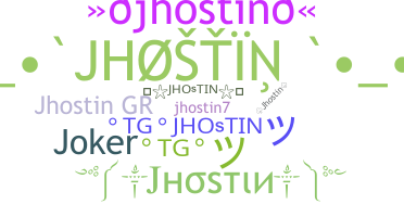 Smeknamn - Jhostin