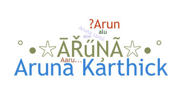 Smeknamn - Aruna