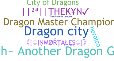 Smeknamn - dragoncity