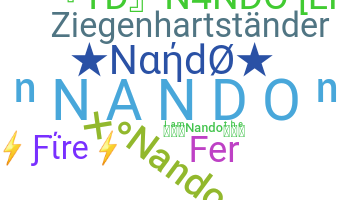 Smeknamn - Nando