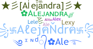 Smeknamn - Alejandra