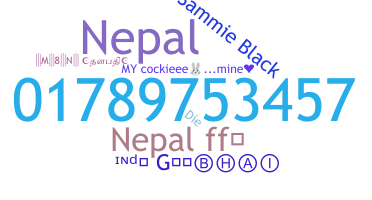 Smeknamn - Nepalff