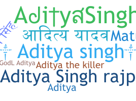 Smeknamn - AdityaSingh