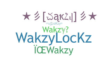 Smeknamn - Wakzy