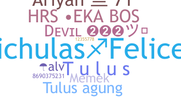 Smeknamn - Tulus