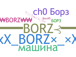 Smeknamn - Borz