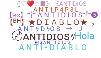 Smeknamn - Antidios