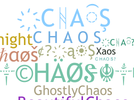 Smeknamn - Chaos